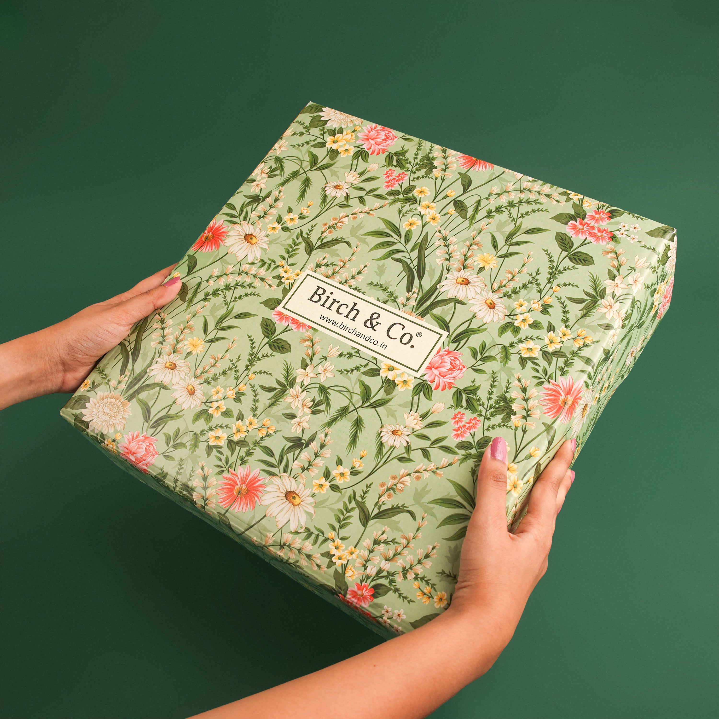 Heritage Square Tray with Four Glass Jars