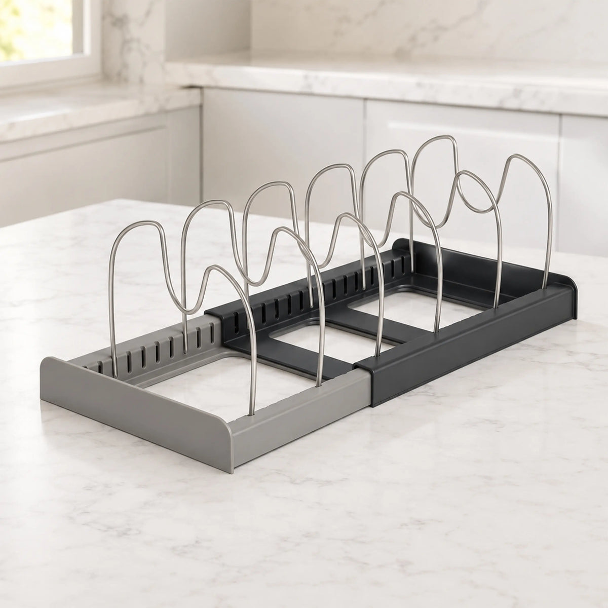 Expandable Dish Rack Organizer for Kitchen