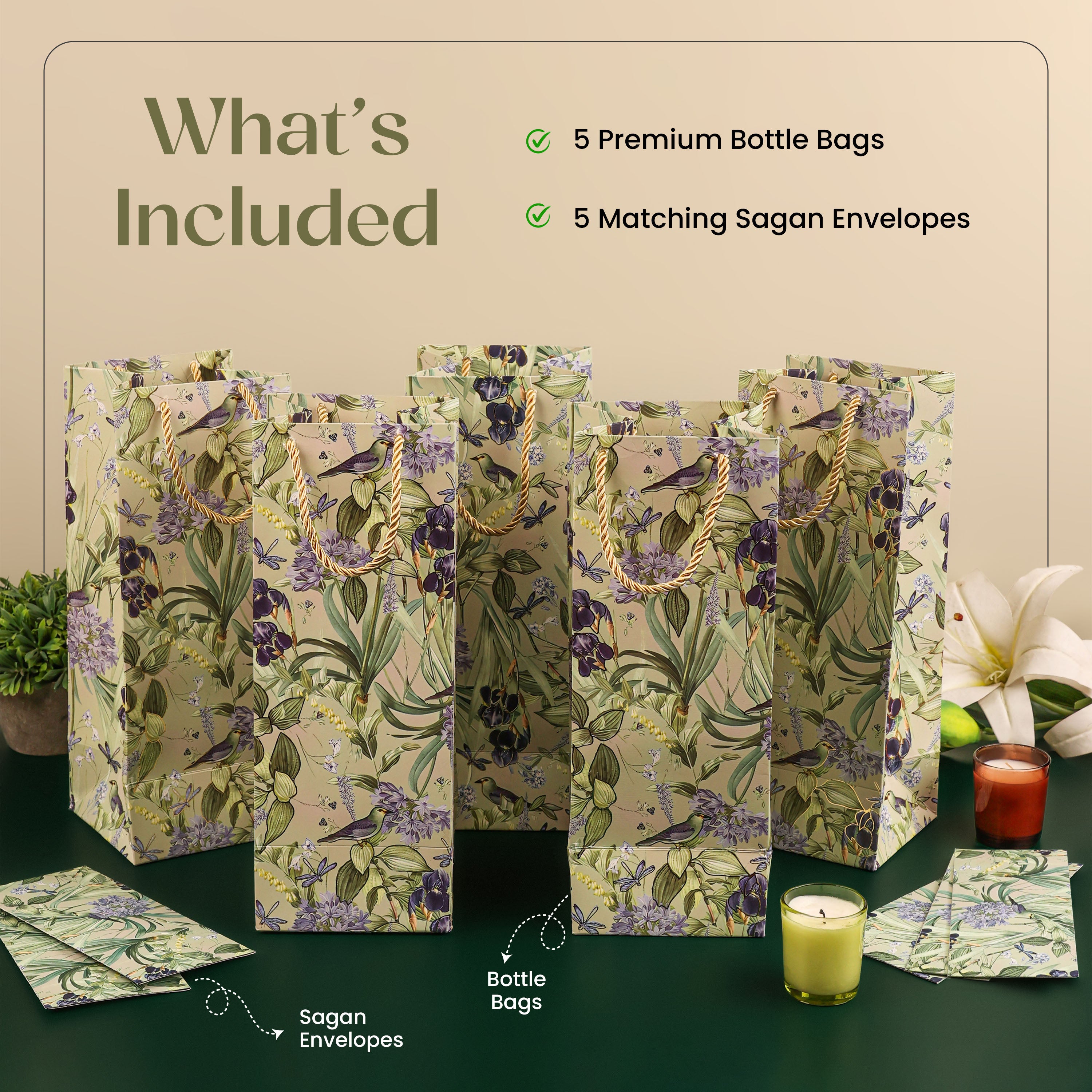 Bottle Bags & Sagan Envelopes