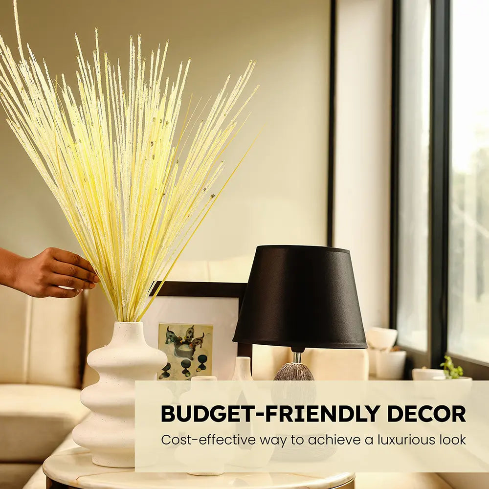 Bead pampas grass - Light Yellow