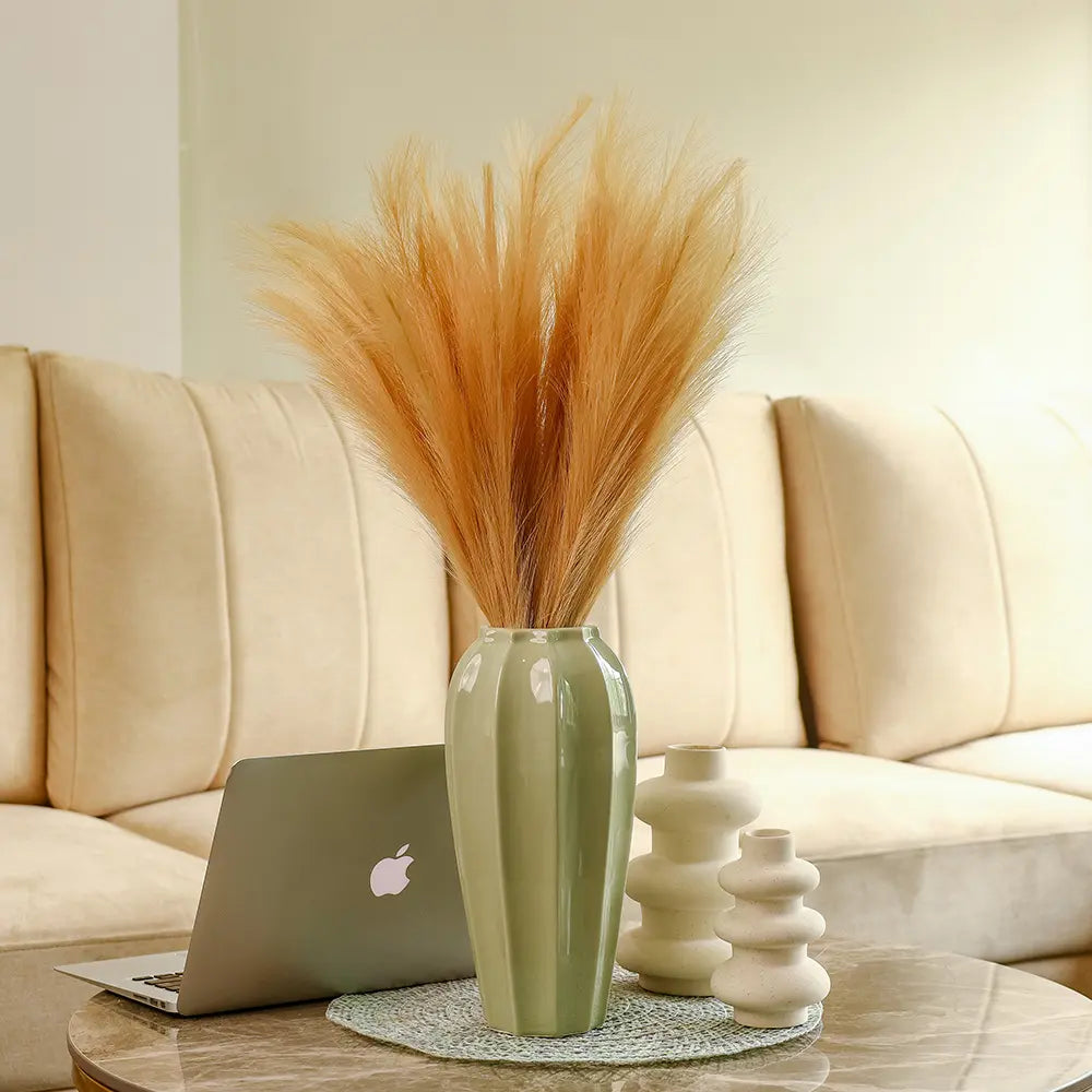 Faux pampas grass - Beige