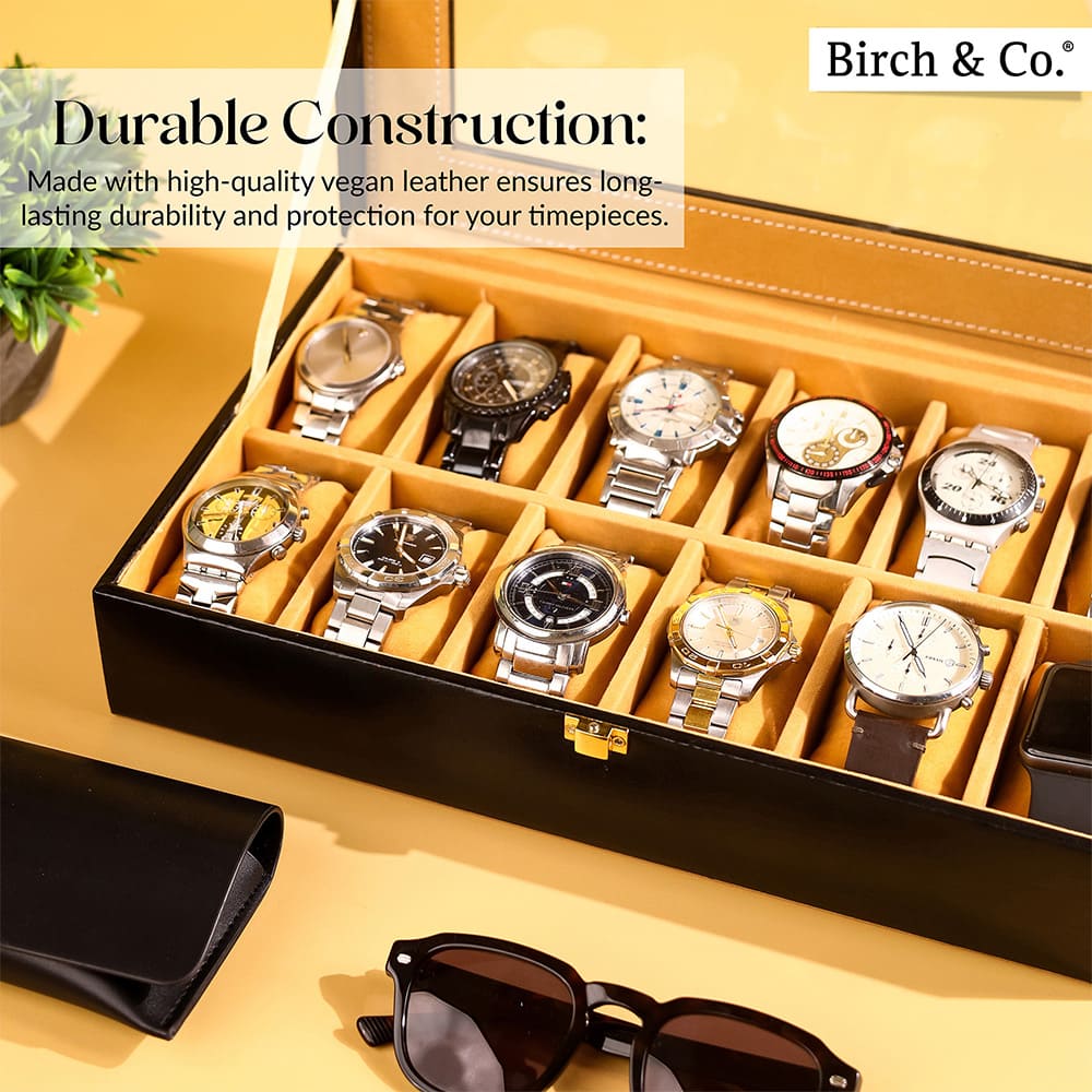 Black Watch Box - 12 watches