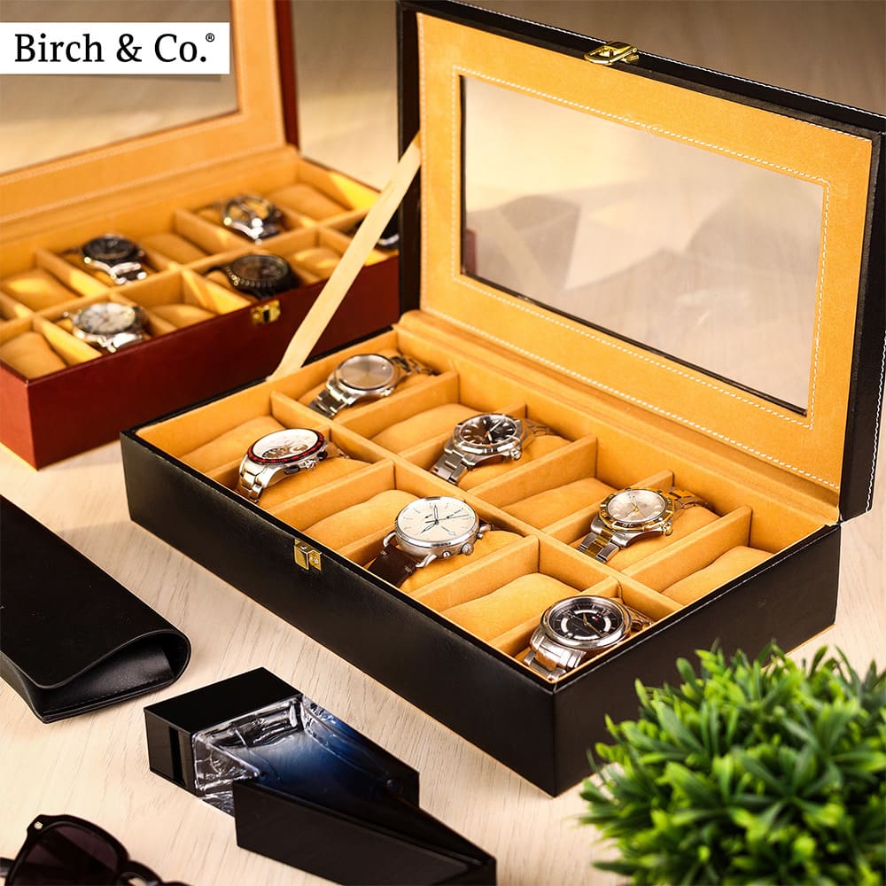 Black Watch Box - 12 watches