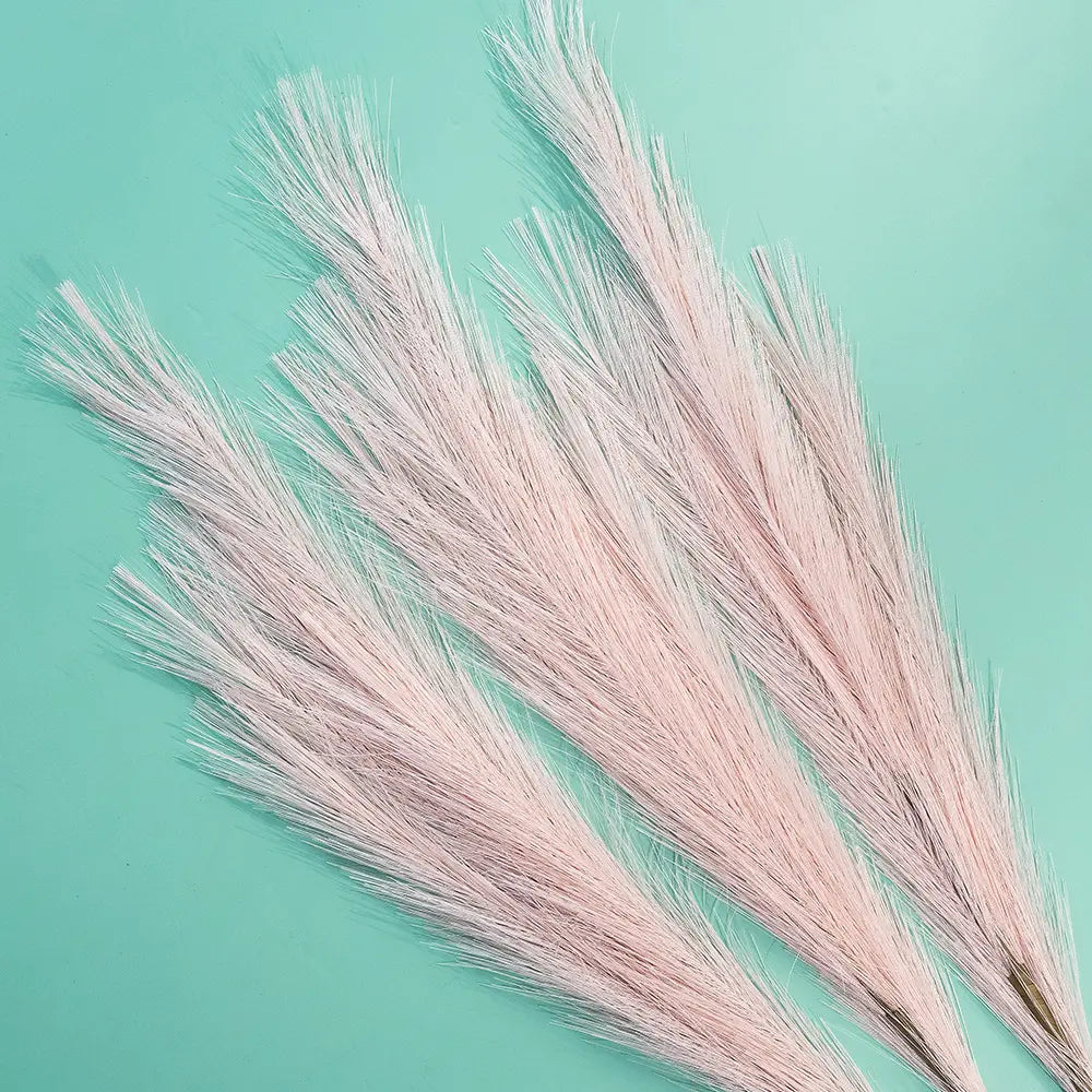 Faux pampas grass - Peach