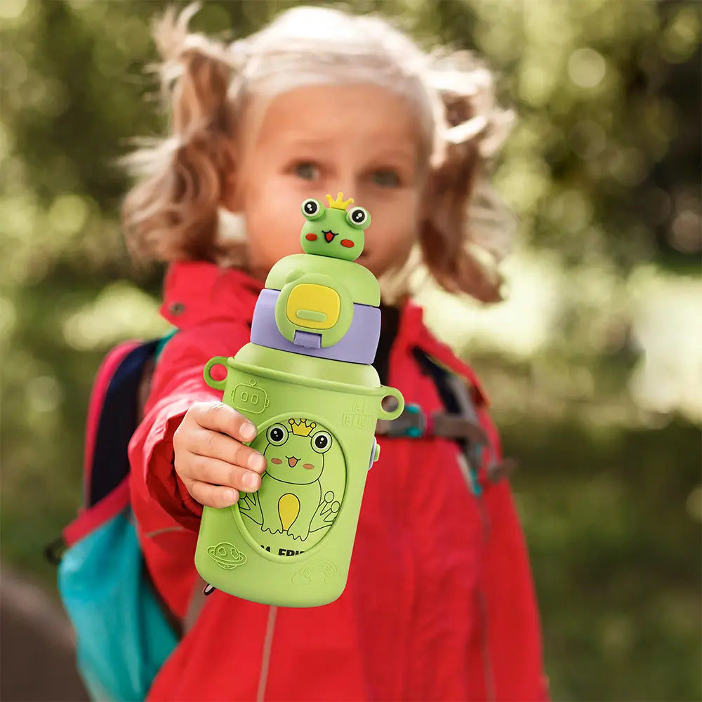 Kids Water Bottle - LimeGreen