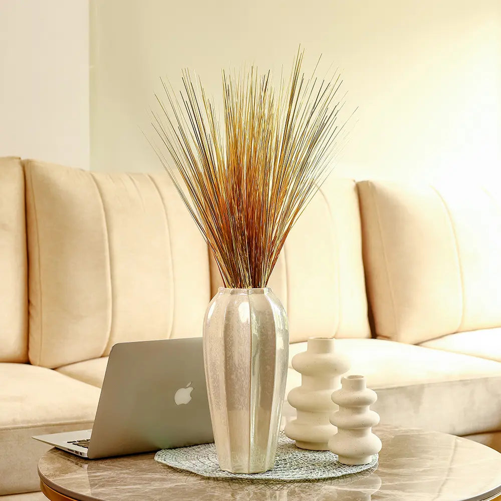 Metallic pampas grass - Golden