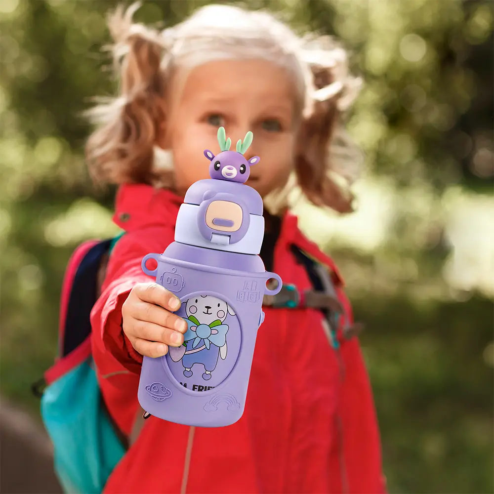 Kids Water Bottle - Mauve