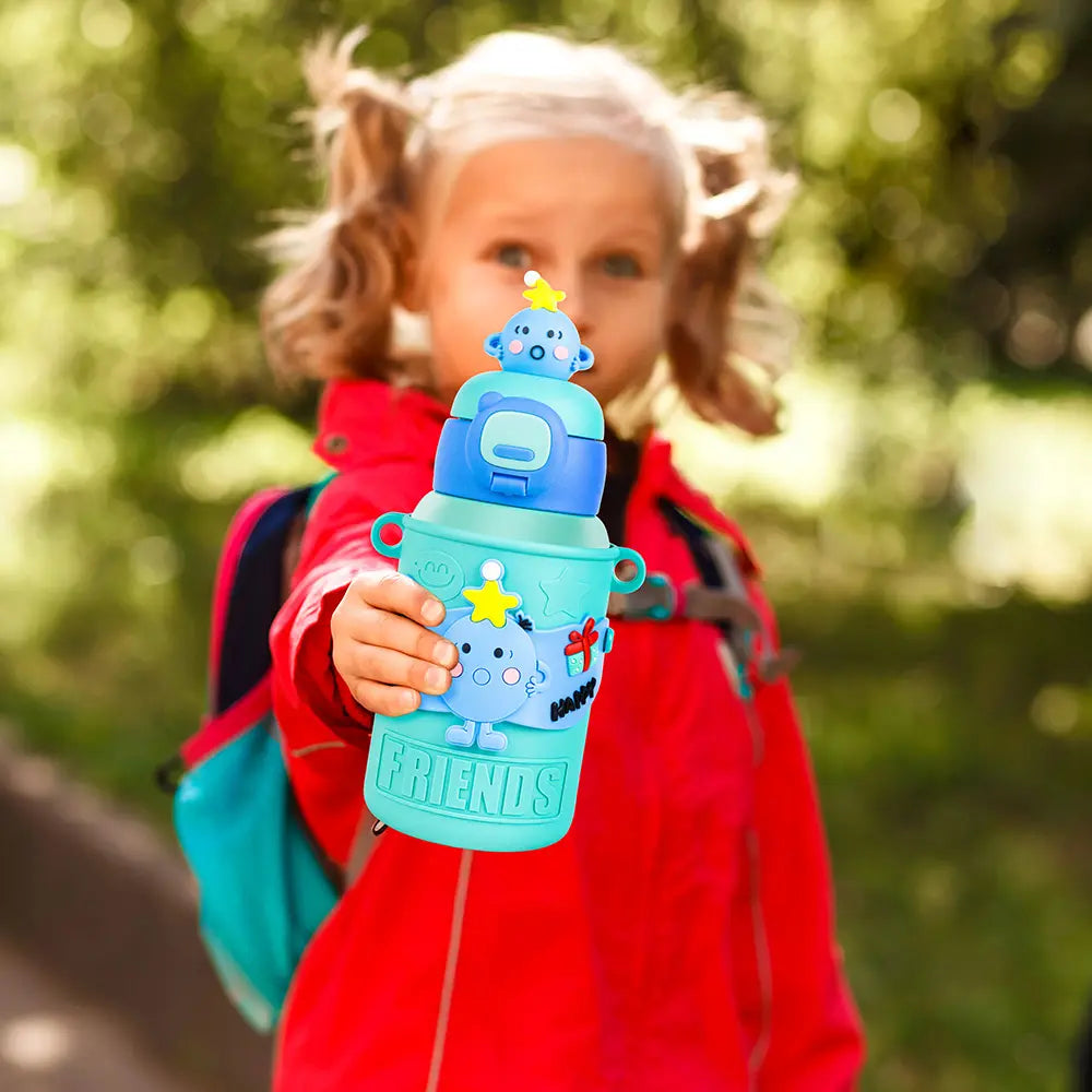 Kids Water Bottle - SeaGreen