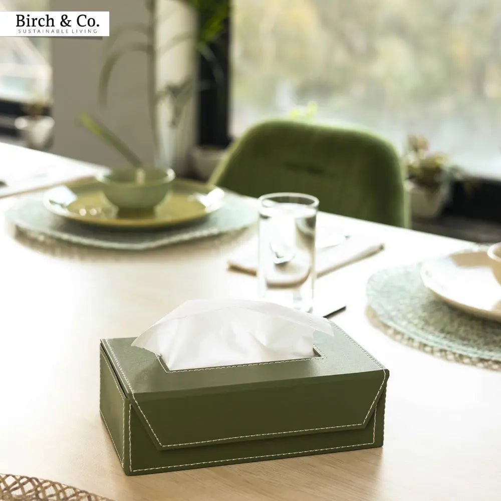 Serving Tray & Tissue box combo set