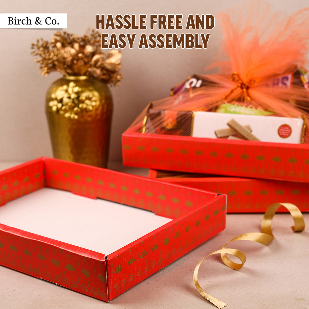 DIY Hamper Box - Red