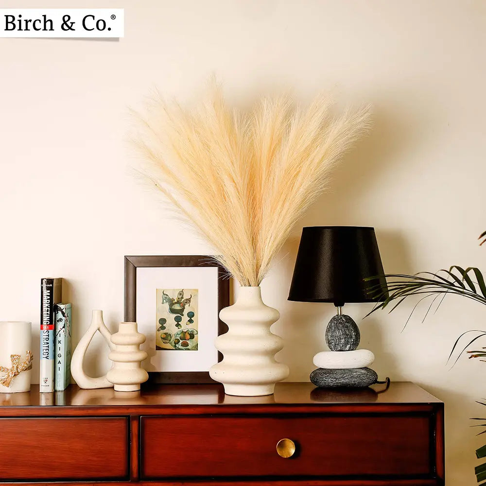 Faux pampas grass - Cream