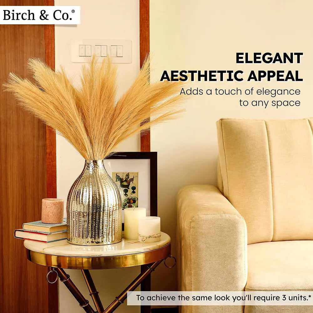 Faux pampas grass - Beige