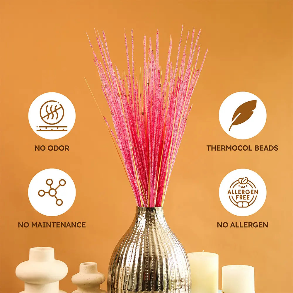 Bead pampas grass - Pink