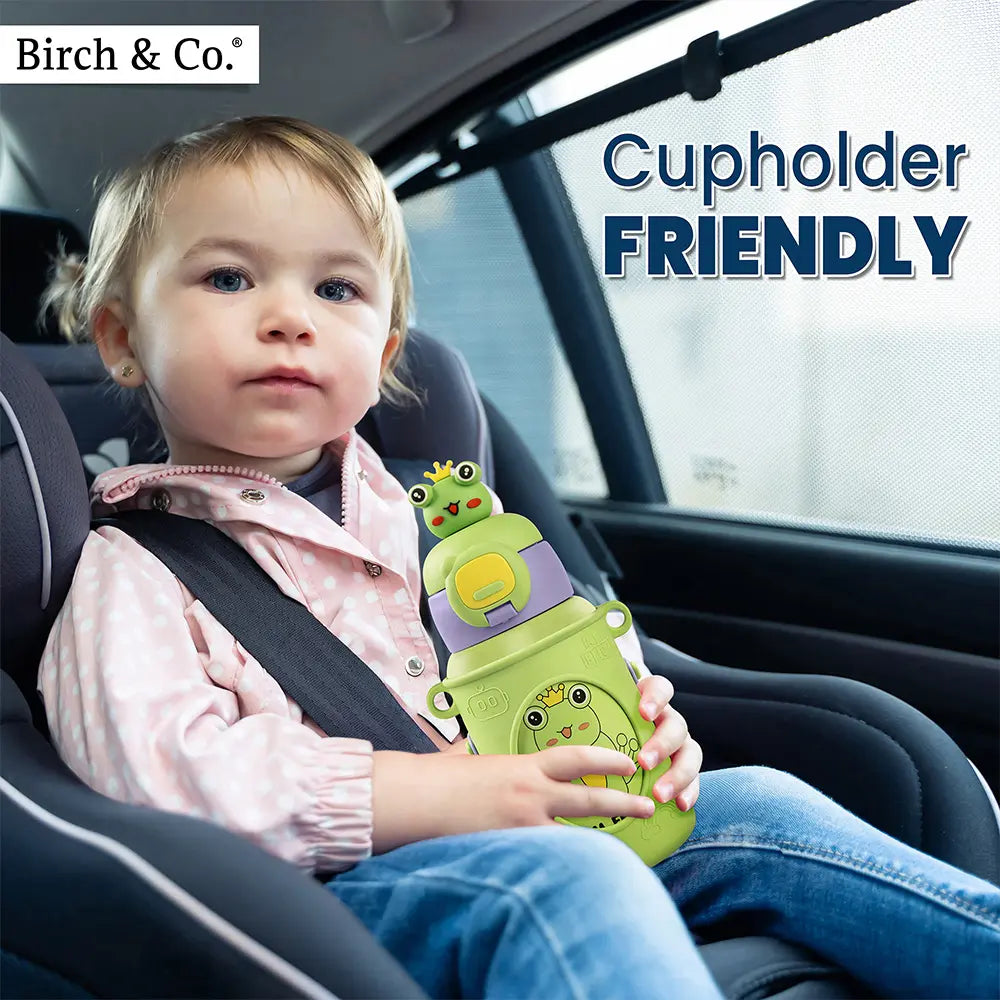 Kids Water Bottle - LimeGreen