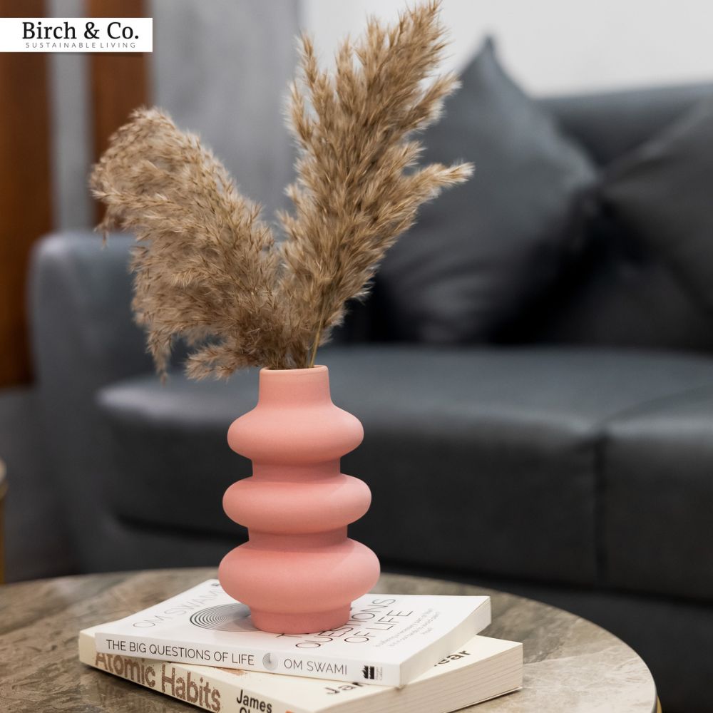 Pink Wave Vase