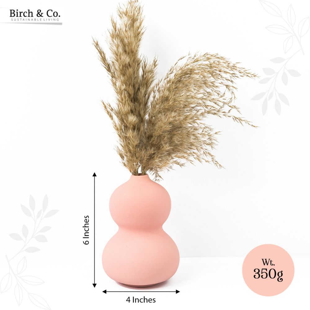 Pink Peanut Vase