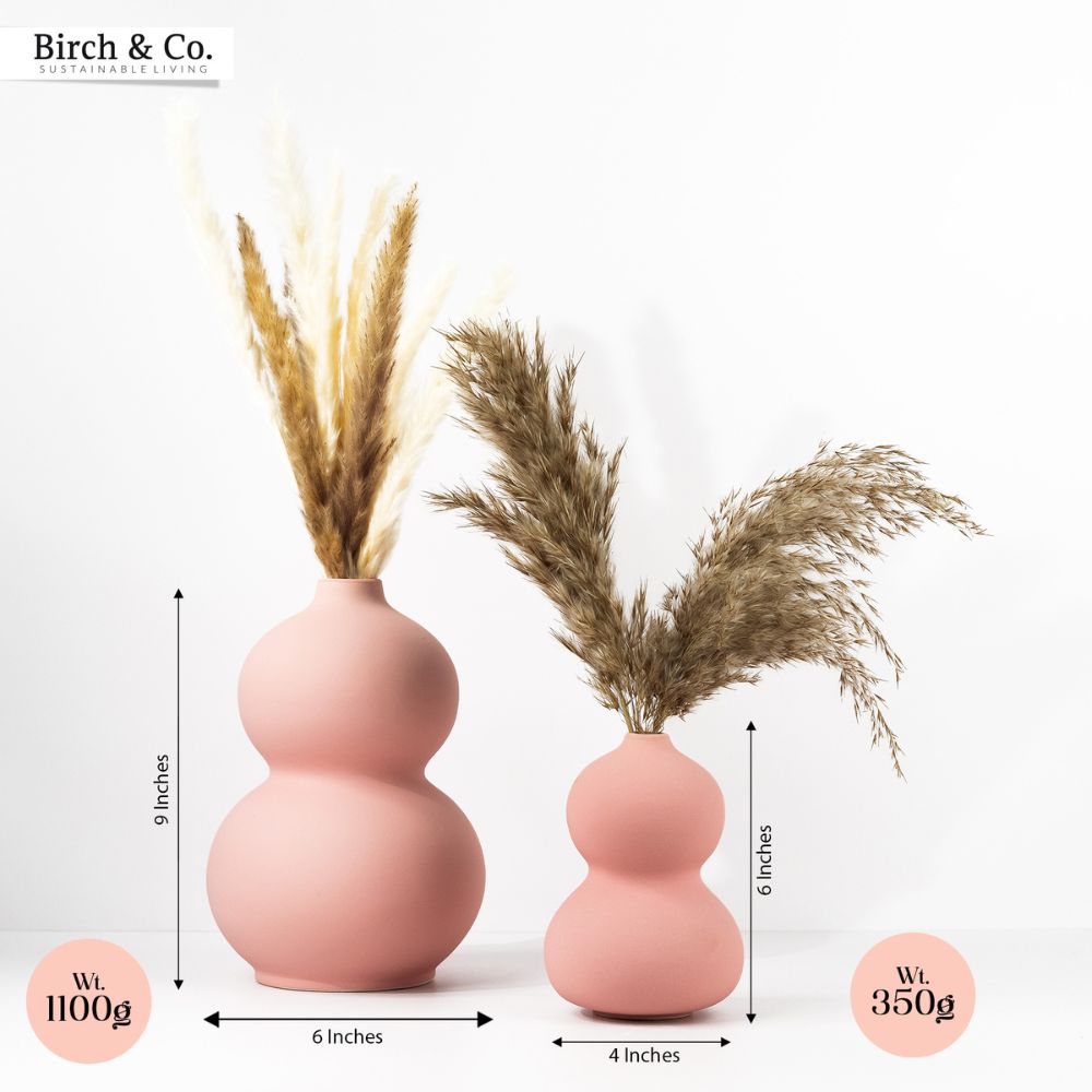 Pink Peanut Vase Combo