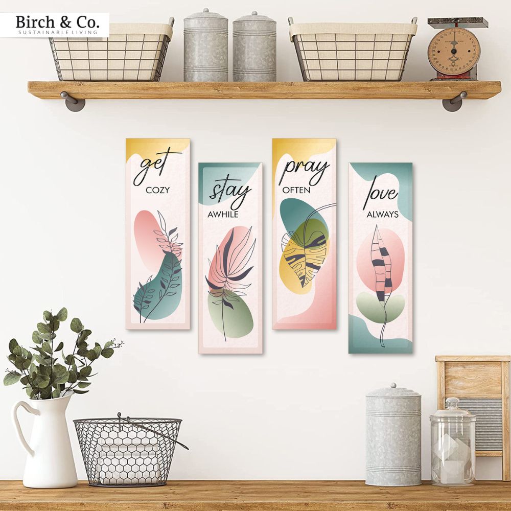 get Cozy, stay Awhile - Floral Bloom Wall Decor