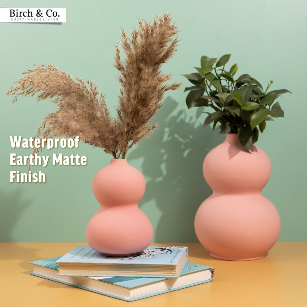 Pink Peanut Vase Combo