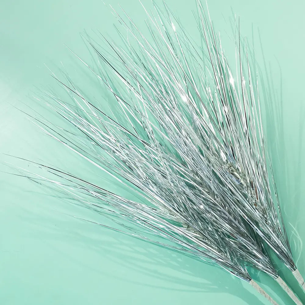 Metallic pampas grass - Silver